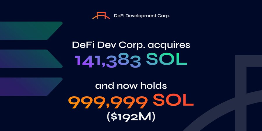 DeFi development on the Path to 1 Million SOL